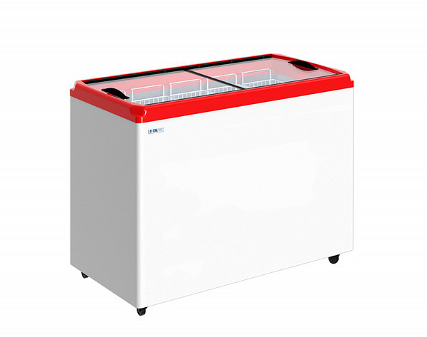 Ларь морозильный Italfrost ЛВН 400 П (СF400F) (5 корзин) (серый)