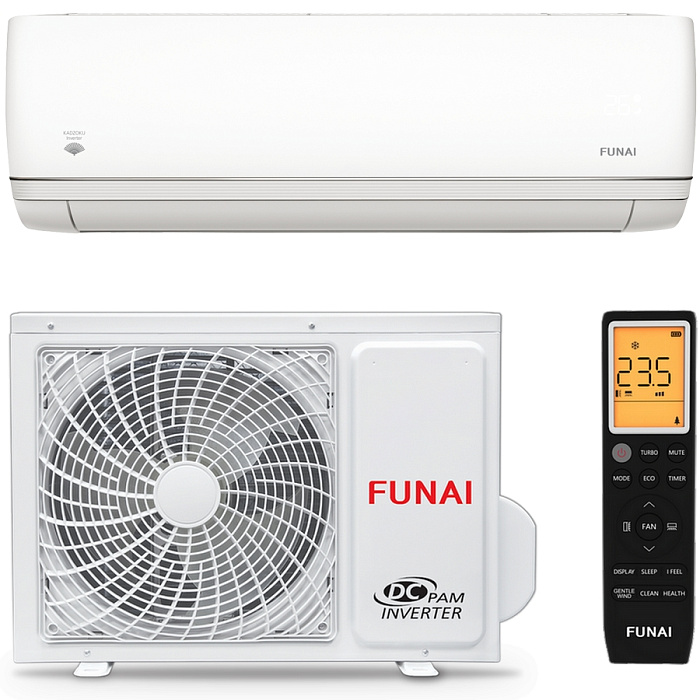 Кондиционер настенный инвертор. типа Funai RAC-I-KD30HP.D03