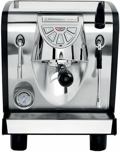 Рожковая кофемашина Nuova Simonelli Musica Standart (черная) (68411)