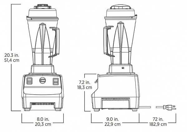 Блендер Vitamix Vita Prep 3 (058627)