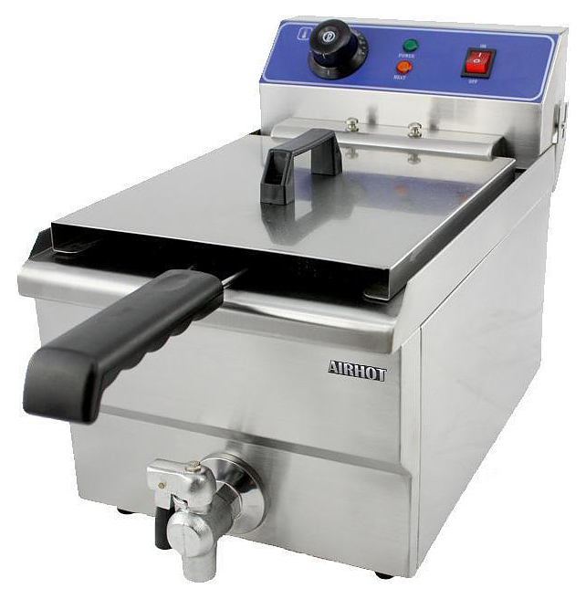 Фритюрница AIRHOT EF16T (с краном)