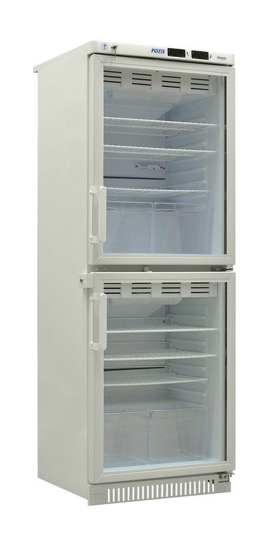 Фармацевтический холодильник Pozis ХФД-280-1 (тонир. дверь) (с БУ-М01)