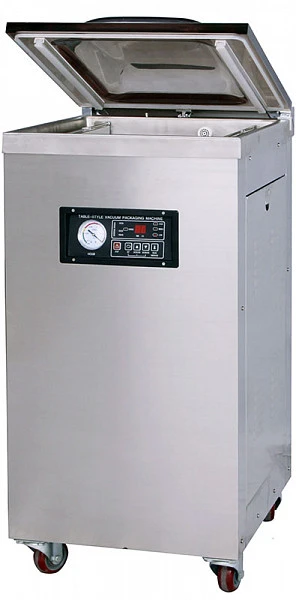 Машина вакуумной упаковки Hualian Machinery DZ-400/2E (нержавеющая сталь)