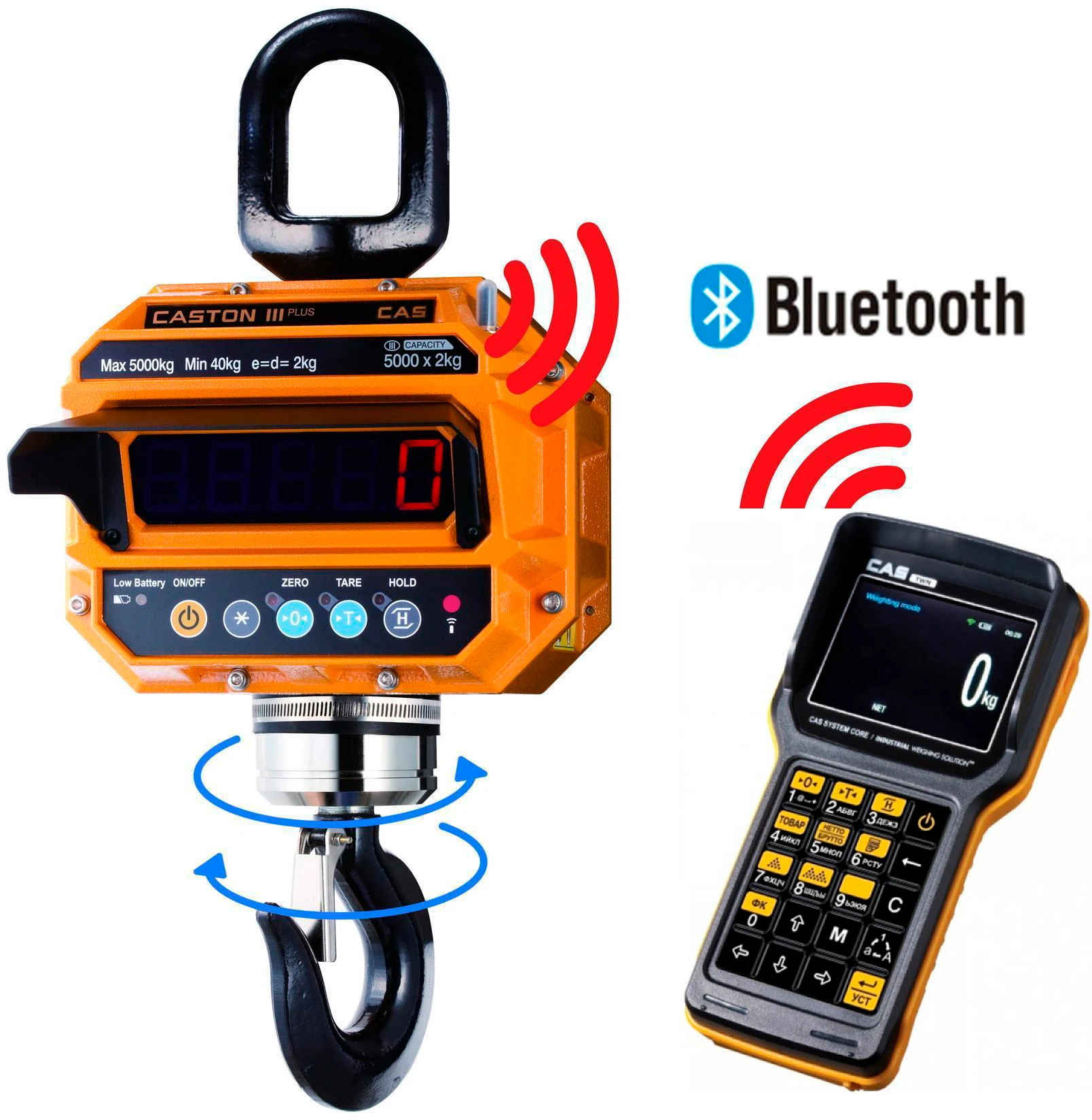 Весы крановые Cas 3 THD TWN