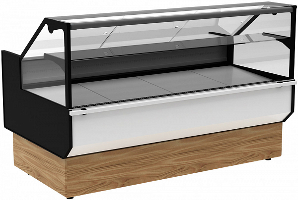 Морозильная витрина Полюс GC95 SL 1,0-1 KombiLux / INOX (ВХСн-1,0 Carboma GC95)