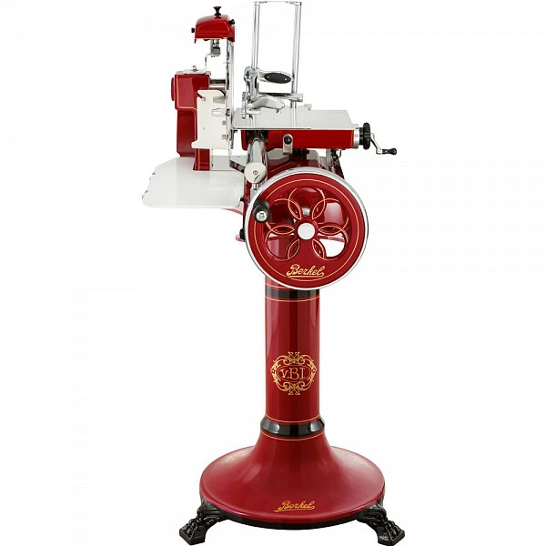 Слайсер Berkel Flywheel (Volano) B3 красный на подставке