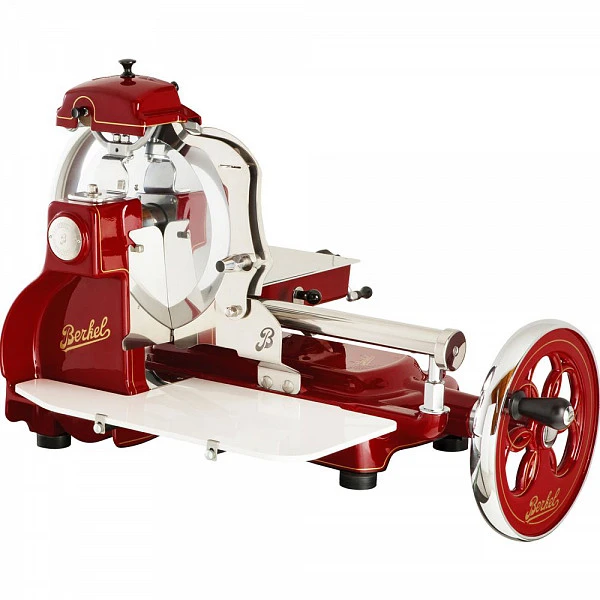 Слайсер Berkel Flywheel (Volano) B3 красный на подставке