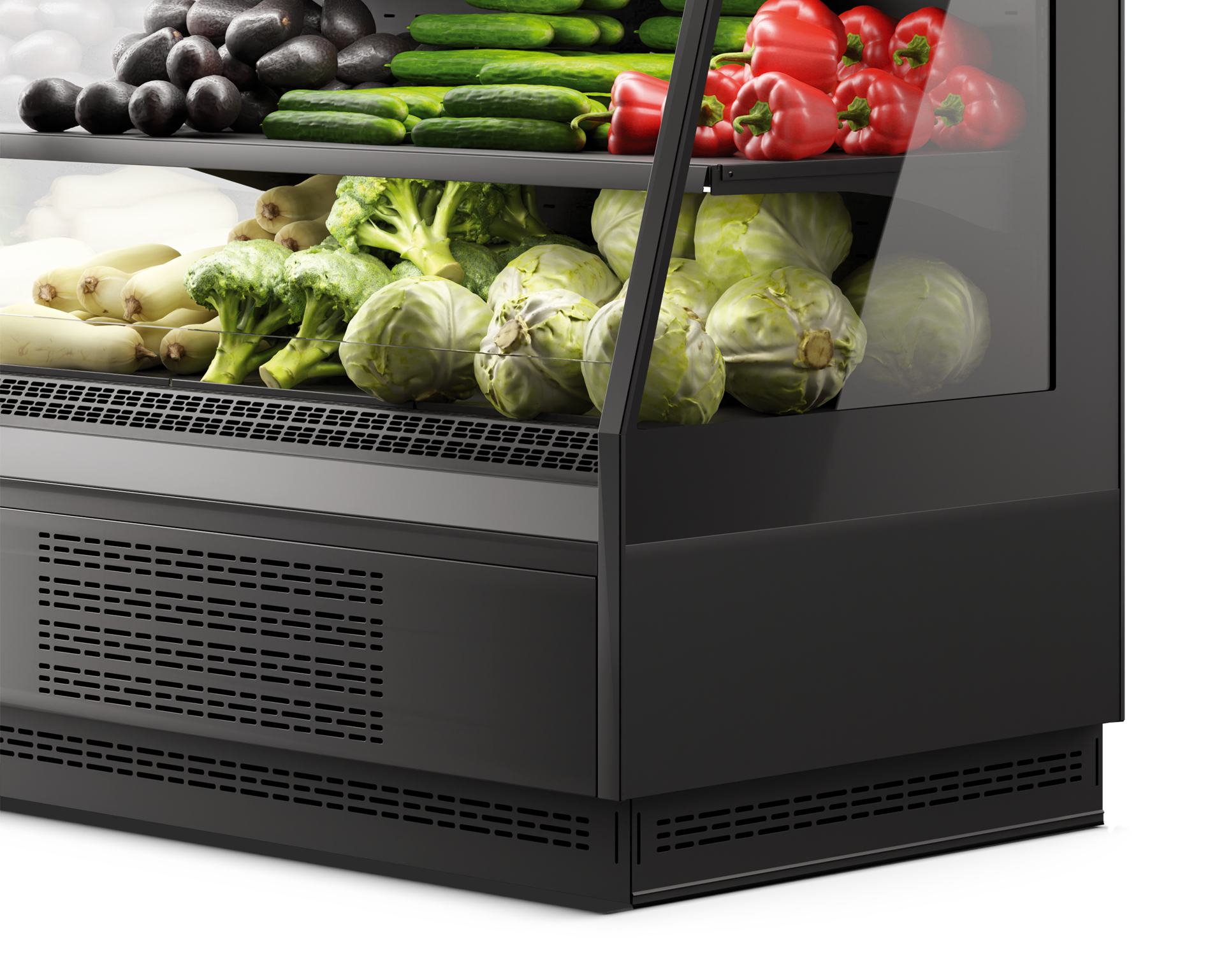 Холодильная горка гастрономическая Dazzl Vega 080 H160 Plug-in 125