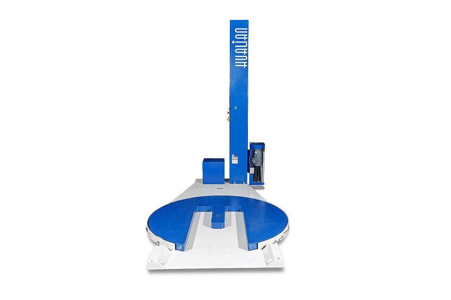 Паллетоупаковщик Hualian Machinery HL-1650F с E-платформой Про (с моторизированной кареткой с престрейчем)