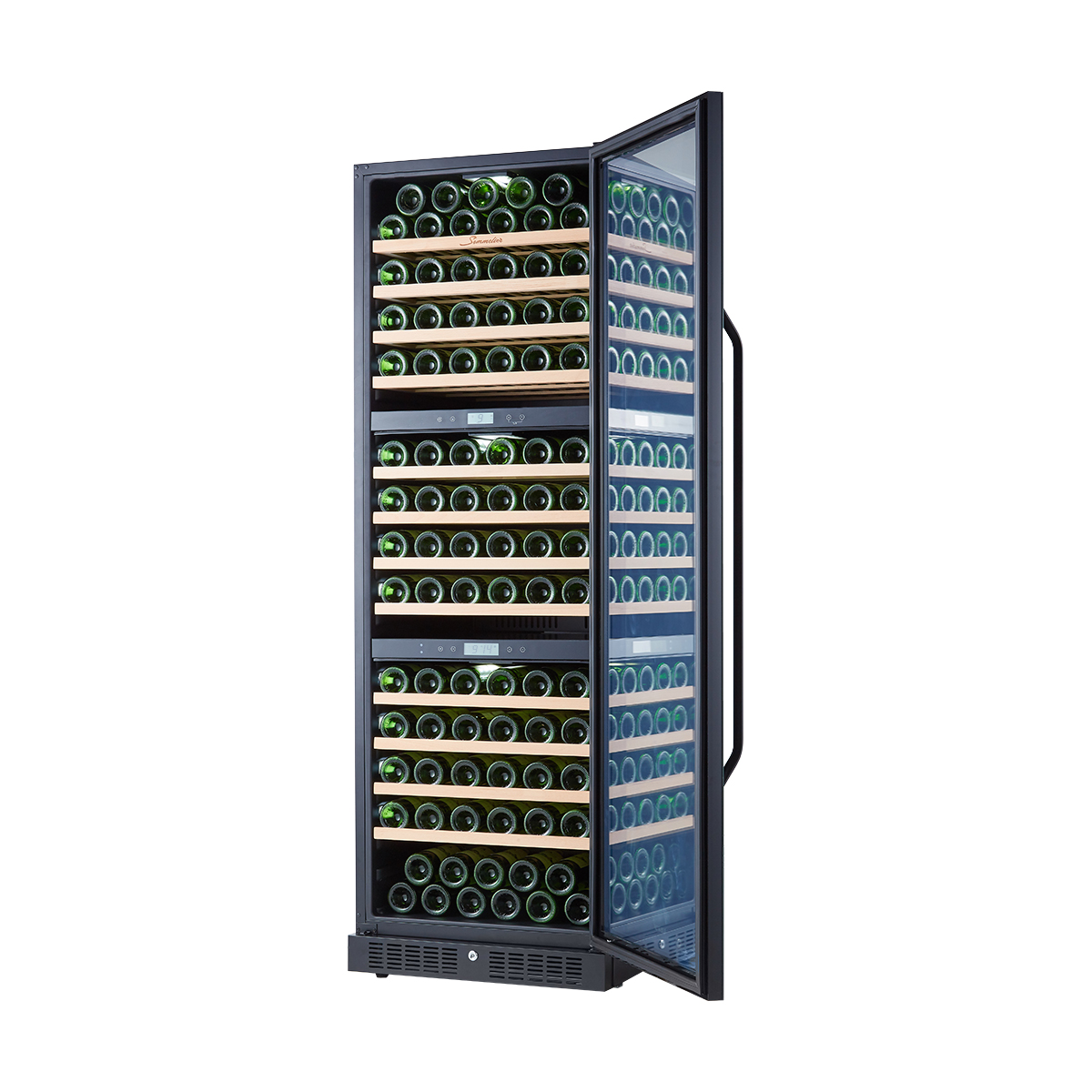 Винный шкаф мультитемпературный Libhof SOT-152 Black