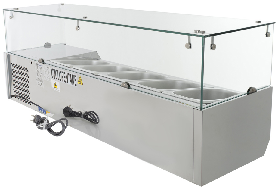 Холодильная витрина для ингредиентов Foodatlas RT-1200/330