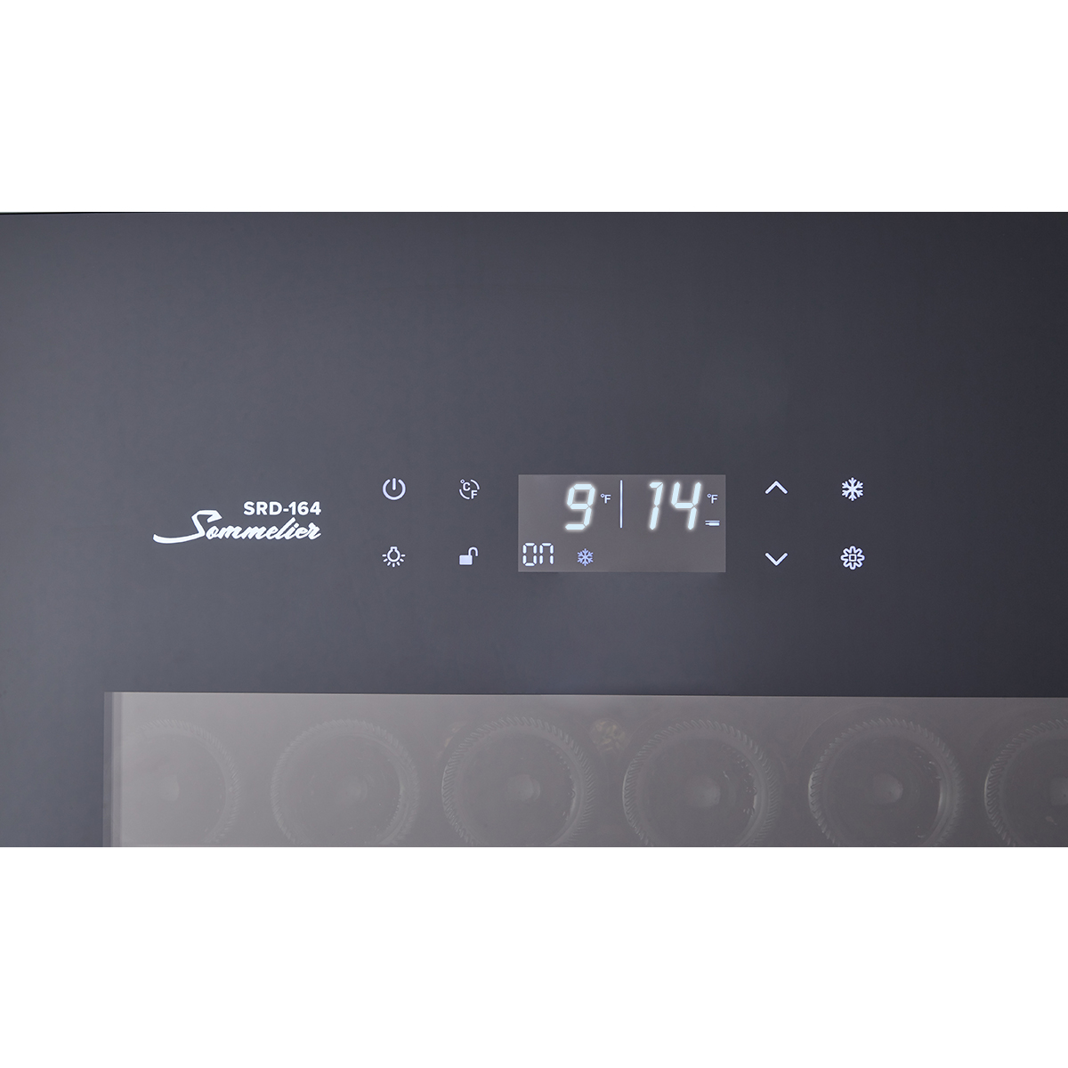 Винный шкаф двухзонный Libhof SRD-164 Black