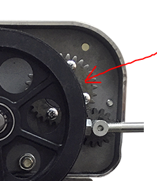 Шестерня регулировки зазора большая Crazy Pan CP-DSH22(L)