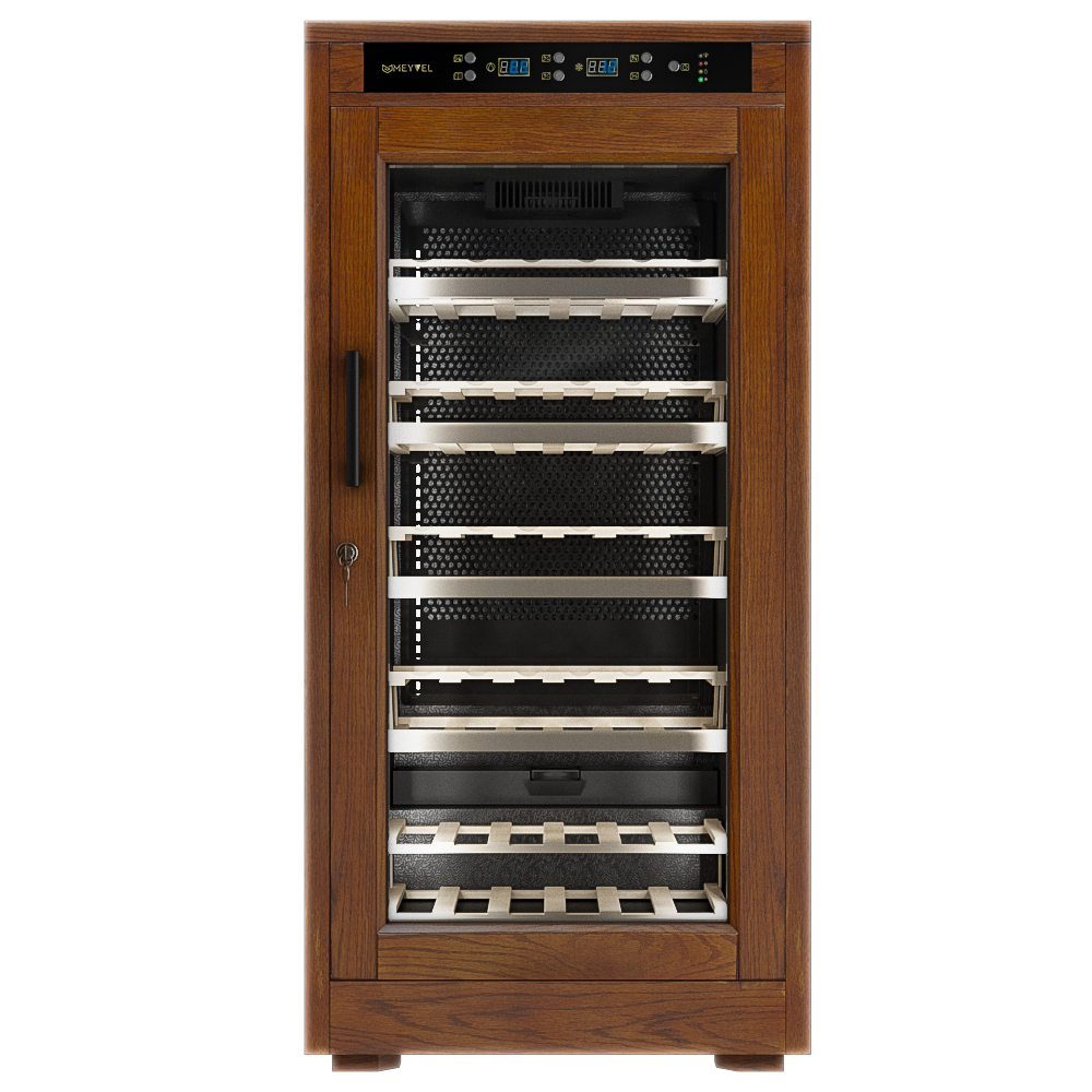 Винный шкаф монотемпературный Meyvel MV66-WN1-M