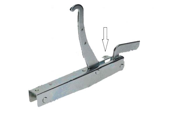 Петля правая Apach RTCU900026