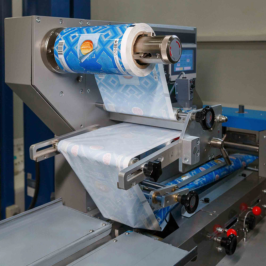 Горизонтальная упаковочная машина Hualian Machinery DXDZ-250D (1 нож, L 120-280, S 250, H - 60 mm)