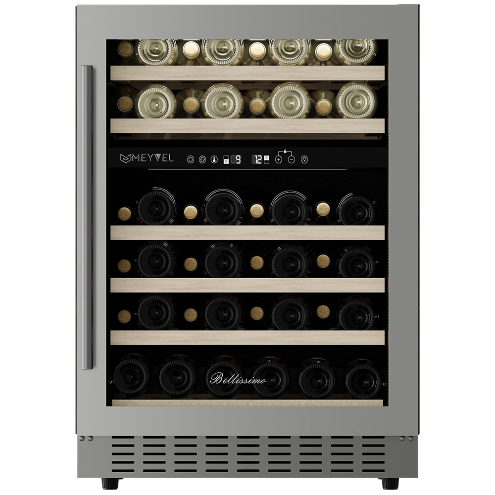 Винный шкаф двухзонный Meyvel MV46PRO-KST2