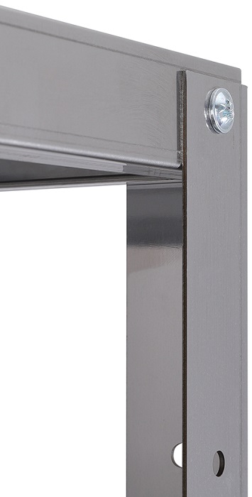 Стеллаж Luxstahl СР-1800х1300х600/4 нержавеющая сталь