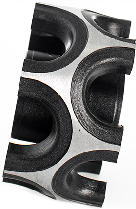 Матрица Foodatlas JGL 135-5B, 12 яч, полумесяц ровный, d100, ш52