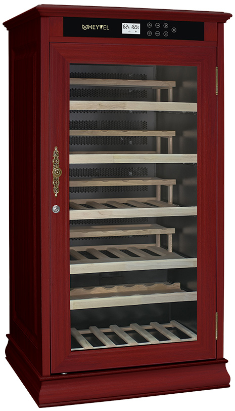 Винный шкаф монотемпературный Meyvel MV69-WN1-C (Nut)