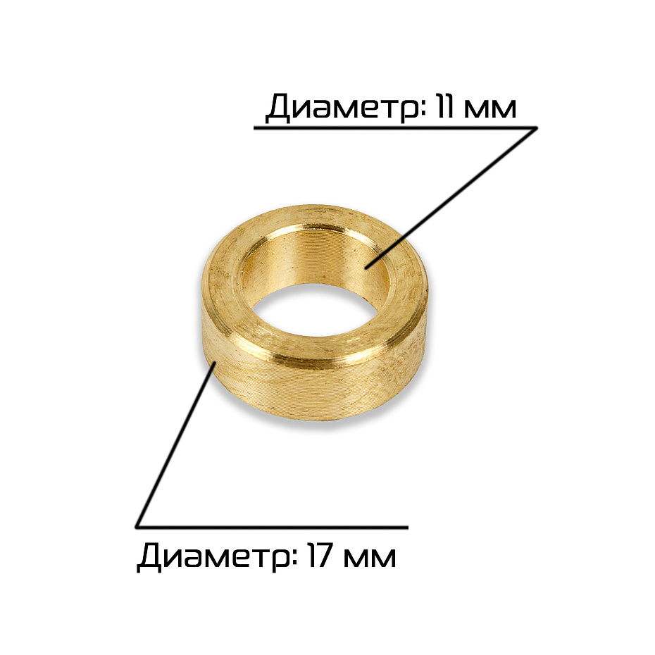Втулка бронзовая в ось тестовалика Hualian Machinery для JGL (1-20) (00000001339)