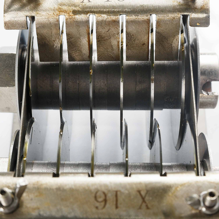 Комплект ножей для производственного слайсера Hualian Machinery для MC-250 (16 мм) (00-00001337)