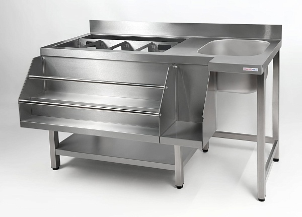 Барная станция коктейльная Restoinox БСНКМБ-15/6-БП2К