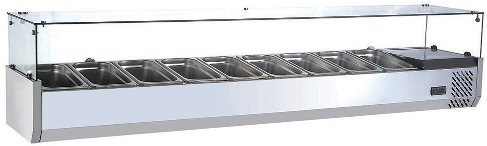 Холодильная витрина для ингредиентов Foodatlas RT-1800/330