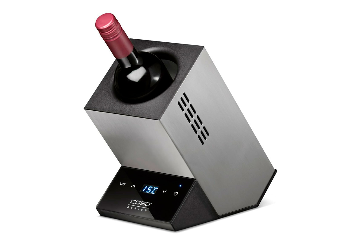 Охладитель бутылок Caso WineCase One Inox