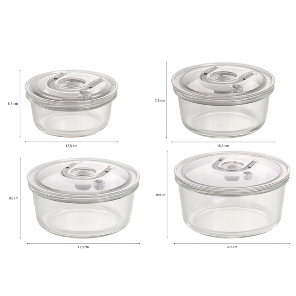 Вакуумные контейнеры Caso VacuBoxx R-set
