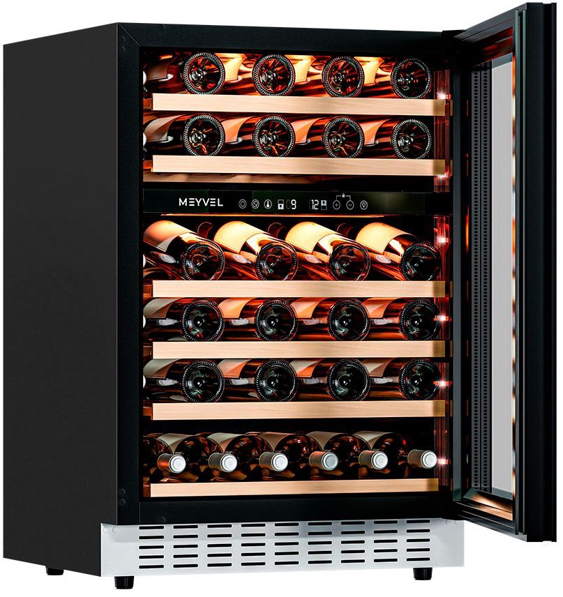 Винный шкаф двухзонный Meyvel MV46NH-KWT2