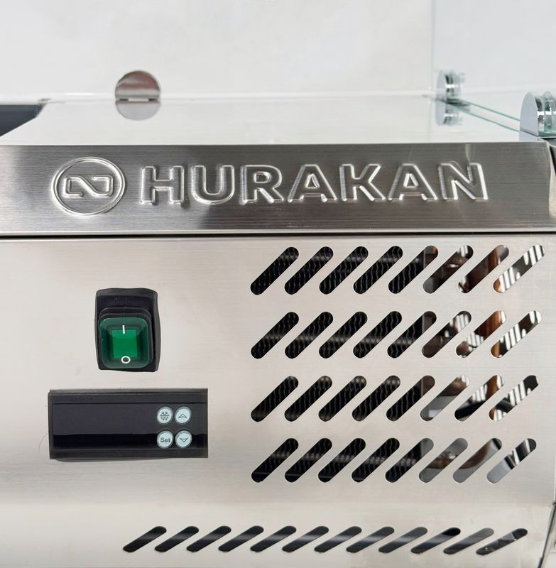 Холодильная витрина для ингредиентов Hurakan HKN-VRX1200/380