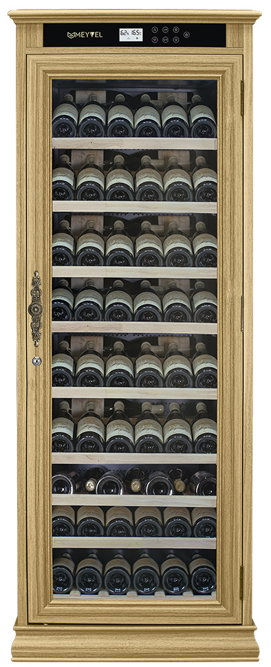 Винный шкаф монотемпературный Meyvel MV102-WO1-C (Northern Oak)