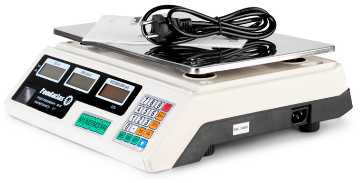 Весы торговые Foodatlas BT-40C