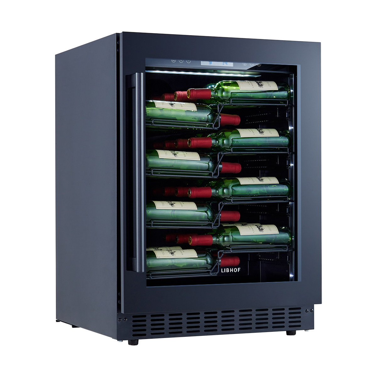 Винный шкаф монотемпературный Libhof EZ-36 black