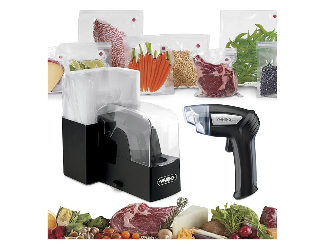 Вакуумный упаковщик бескамерный Waring WVS50E