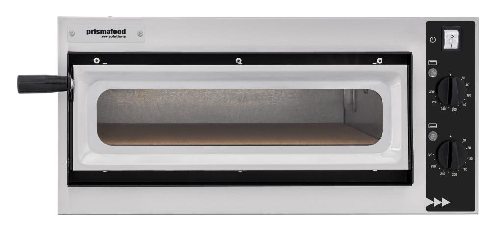 Печь для пиццы Prismafood SMALL BASIC 1/40 GLASS & LIGHT, 2 термостата