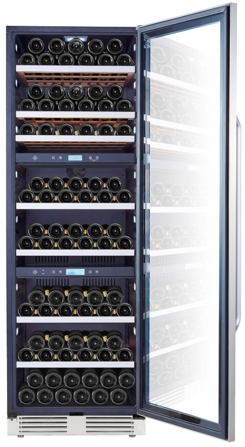 Винный шкаф трехзонный La Sommeliere MT145TZ