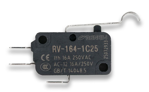 Микропереключатель Hualian Machinery RV-164-1C25 для EV-272 (00-00010962)
