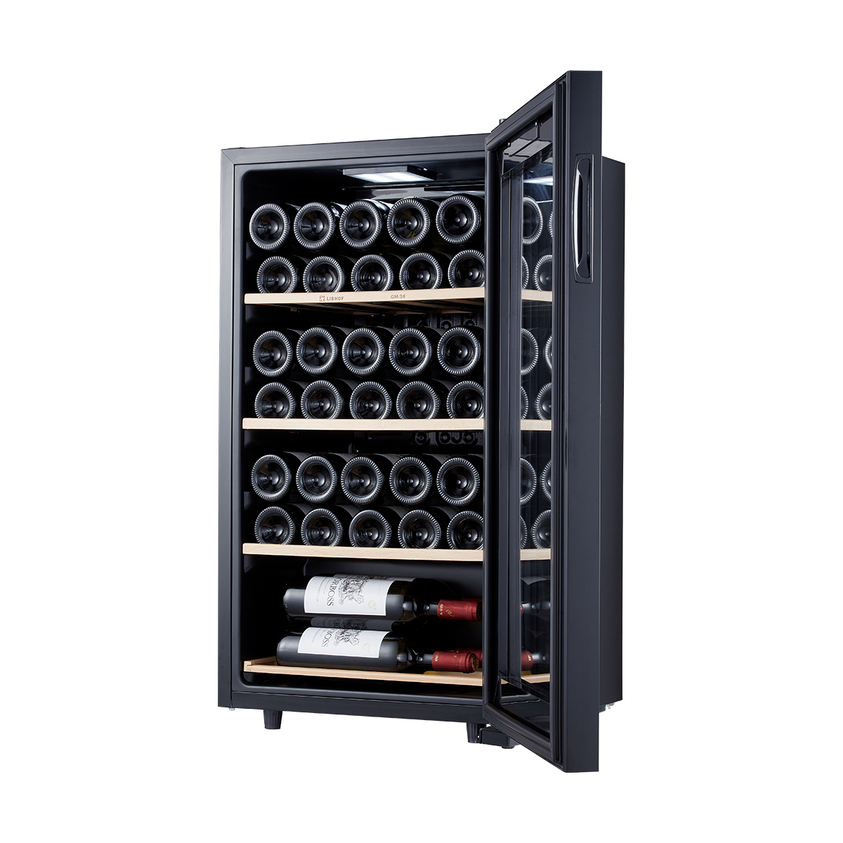 Винный шкаф монотемпературный Libhof GM-34 Black