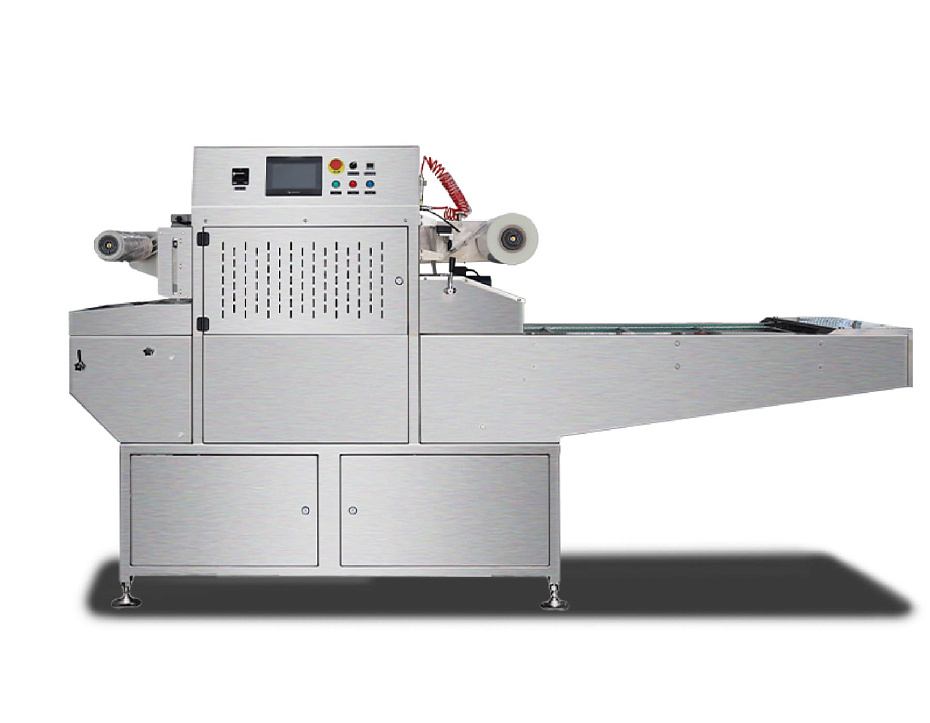 Автоматический запайщик лотков Hualian Machinery HVT-550A/6 V2 (матрица 187х137, 6 лотков за цикл, газонаполнение, вакуумный насос 100 м3/ч)