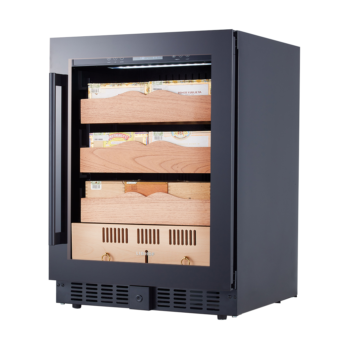 Шкаф для сигар Libhof BR-650 black