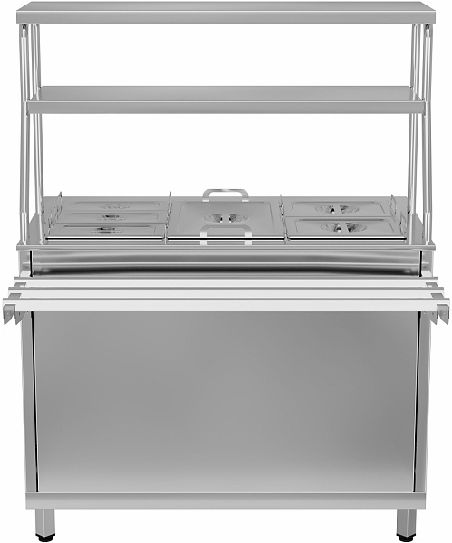 Мармит для вторых блюд Gabino MM2V-10/7 (Столешница нерж)