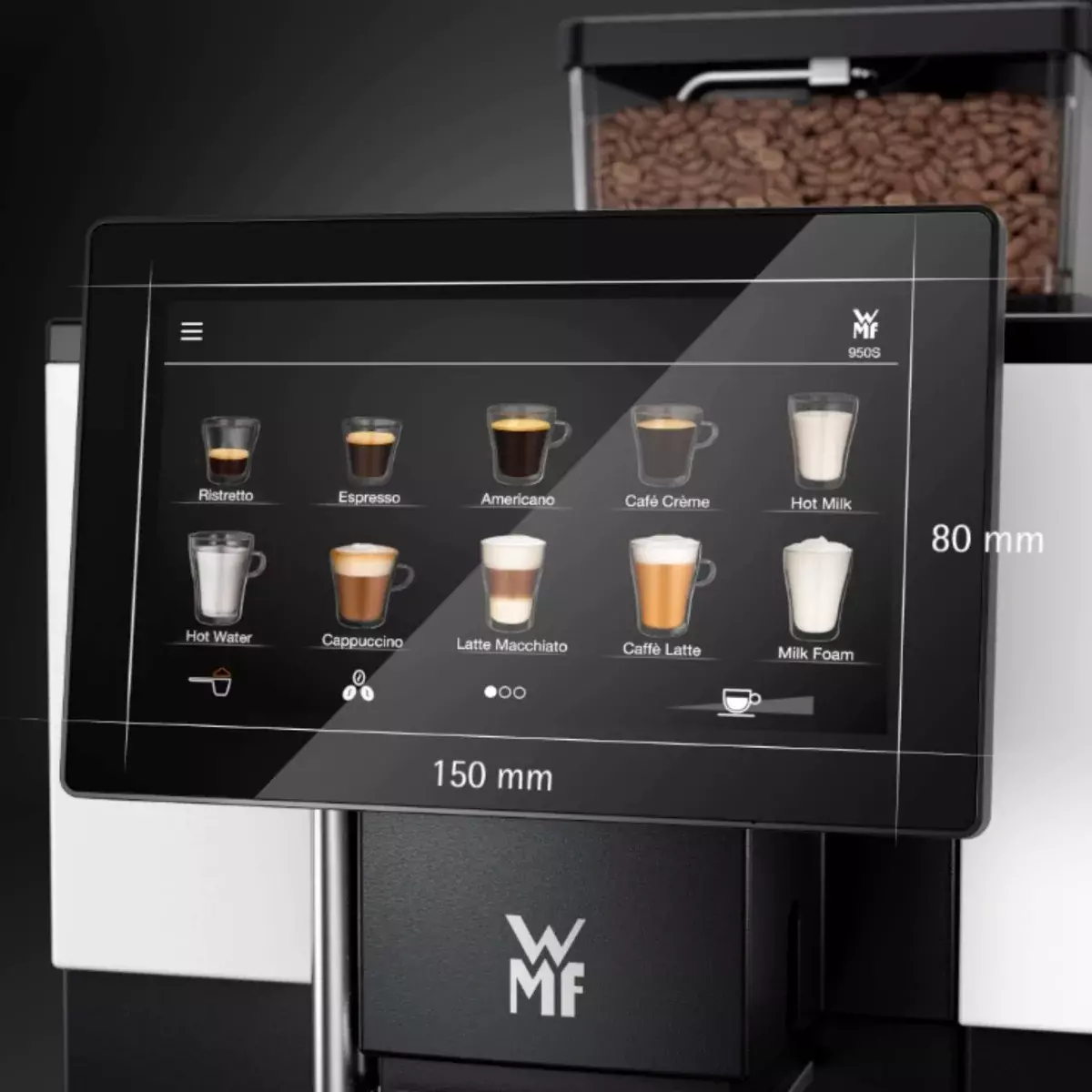 Кофемашина WMF WMF 950 S 03.0950.0046