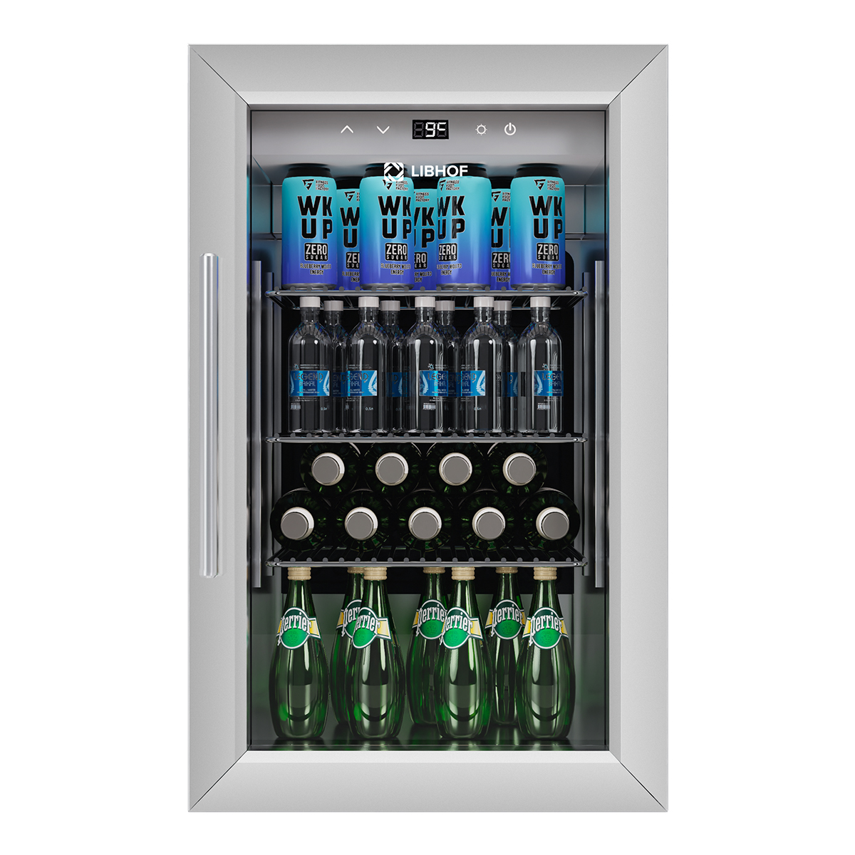 Барный холодильник Libhof CMB-63 silver