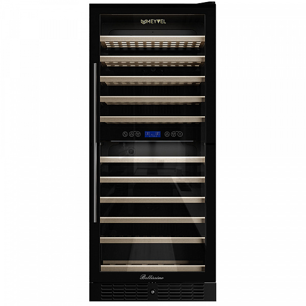 Винный шкаф двухзонный Meyvel MV116-KBT2