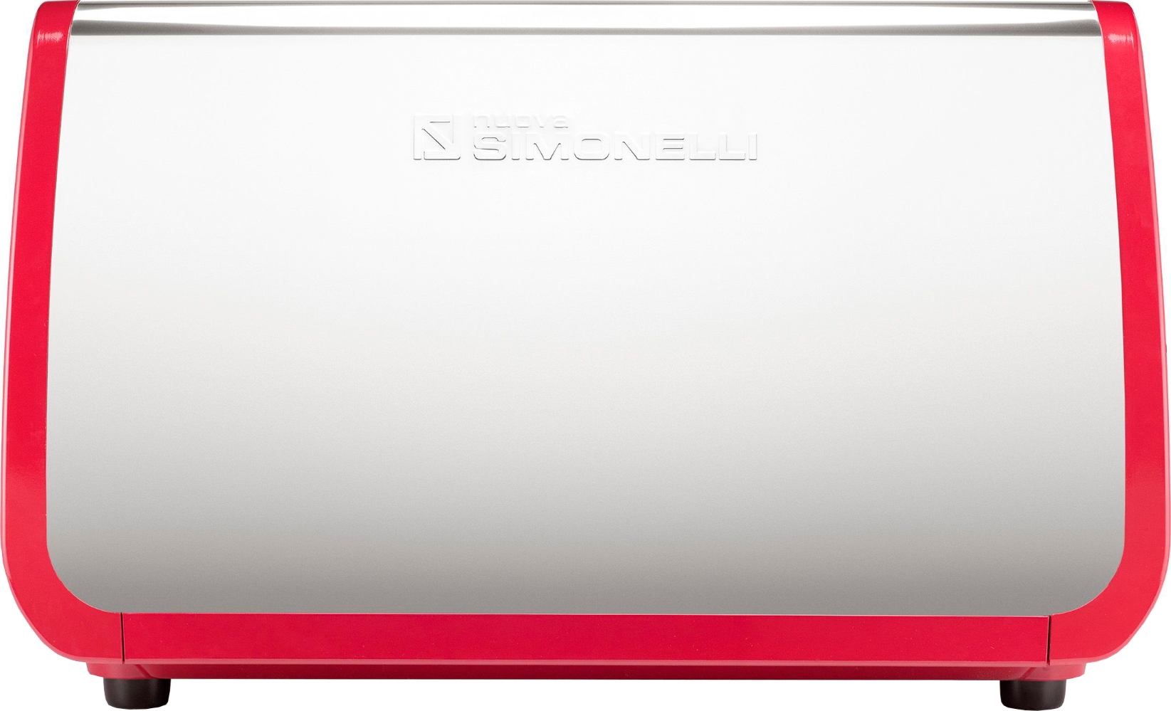 Рожковая кофемашина Nuova Simonelli Appia Life XT 2Gr V 220V красная+высокие группы (168250)