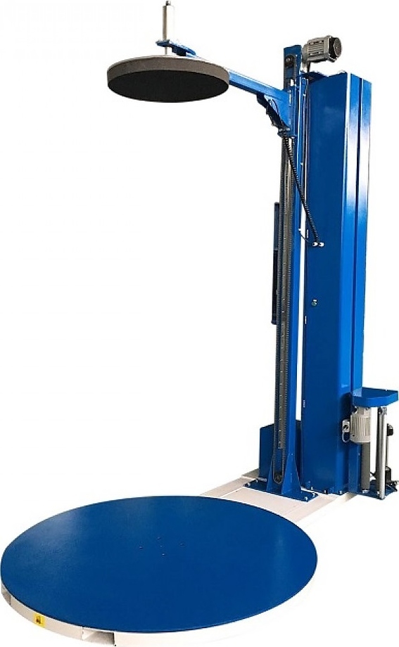 Паллетоупаковщик Hualian Machinery HL-1500P Про (с моторизированной кареткой с престрейчем и прижимом)