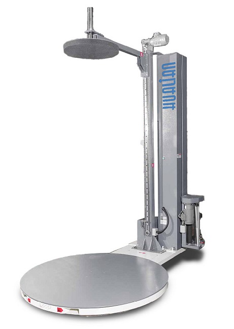 Паллетоупаковщик Hualian Machinery HL-1650P Эко (с моторизированной кареткой с престрейчем и прижимом)
