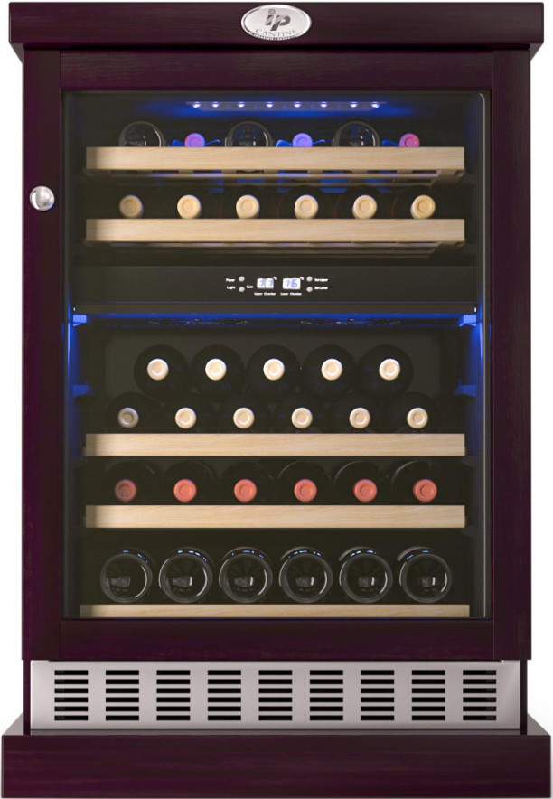 Винный шкаф двухзонный Ip Industrie CEXP 45-6 VD